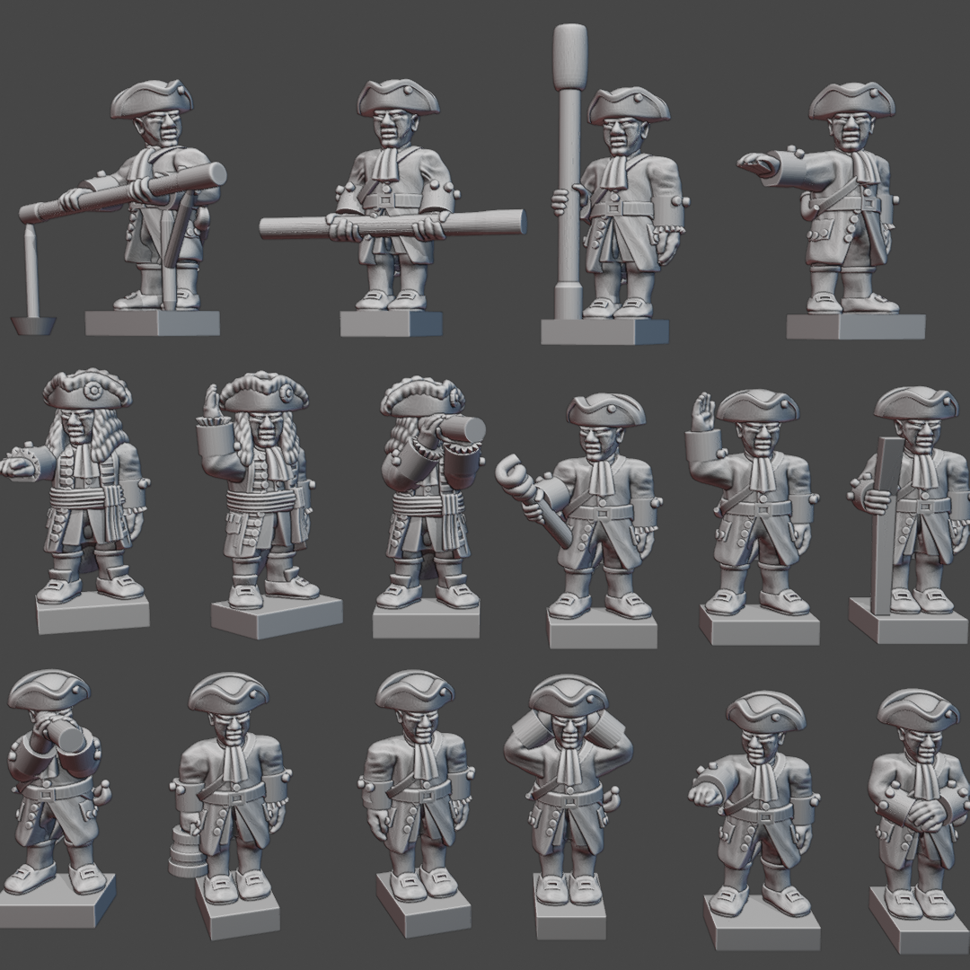 6-15mm WSS Artillery Crew WSS-1